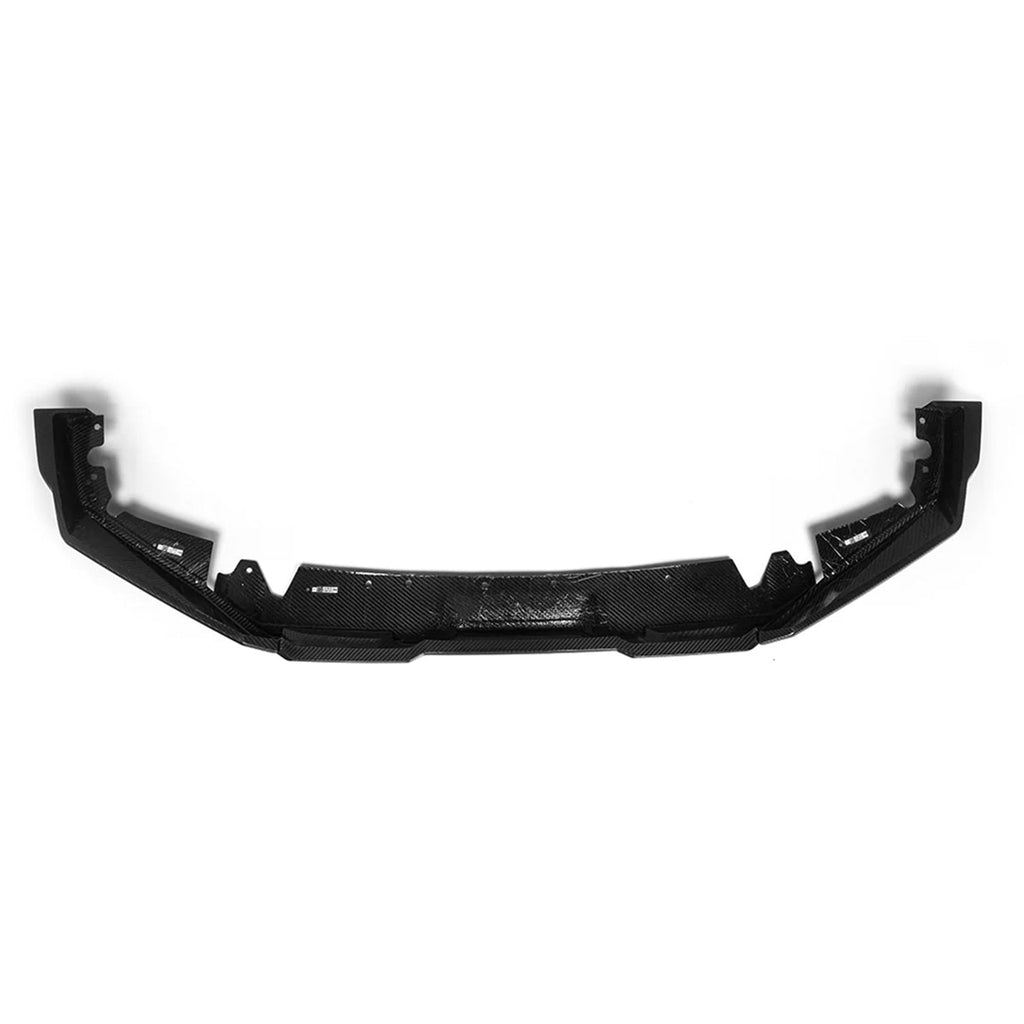 SooQoo BMW F95 X5M LCI Front Splitter In Gloss Carbon Fibre