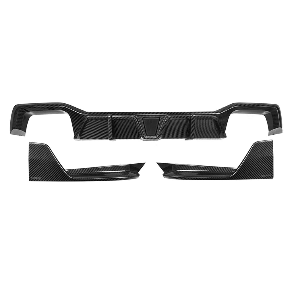 X3m Rear Diffuser F97 SooQoo BMW X3M F97 & X4M F98 LCI Rear Diffuser In Gloss Pre Preg Carbo ...