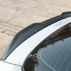 SooQoo BMW F98 X4M Rear Ducktail Spoiler In Gloss Pre Preg Carbon Fibre