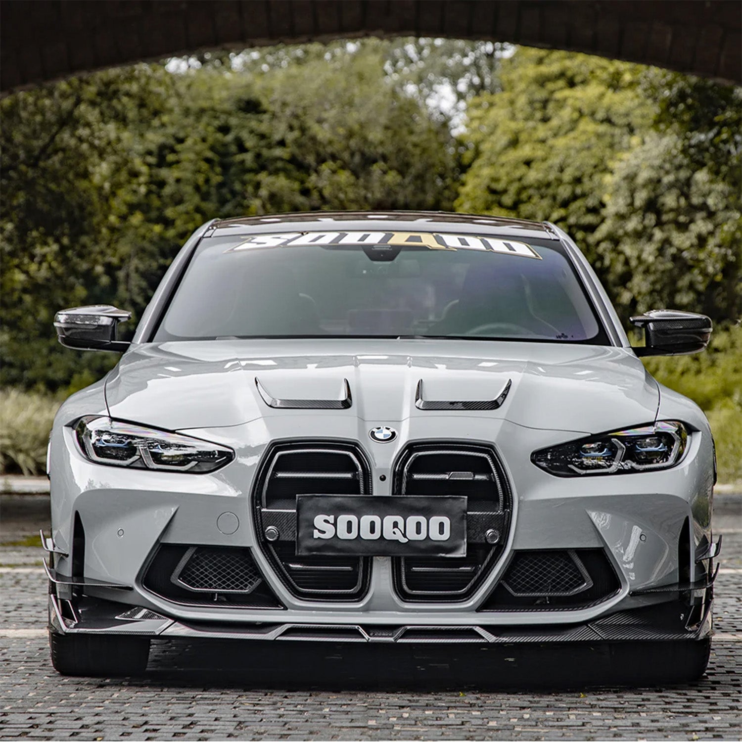 SooQoo BMW G80 M3 SQ Body Kit In Gloss Carbon Fibre