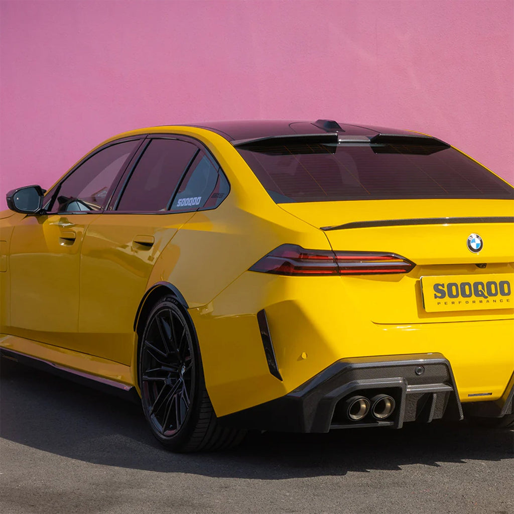 SooQoo BMW G90 & G99 M5 Rear Reflector Trims In Gloss Carbon Fibre