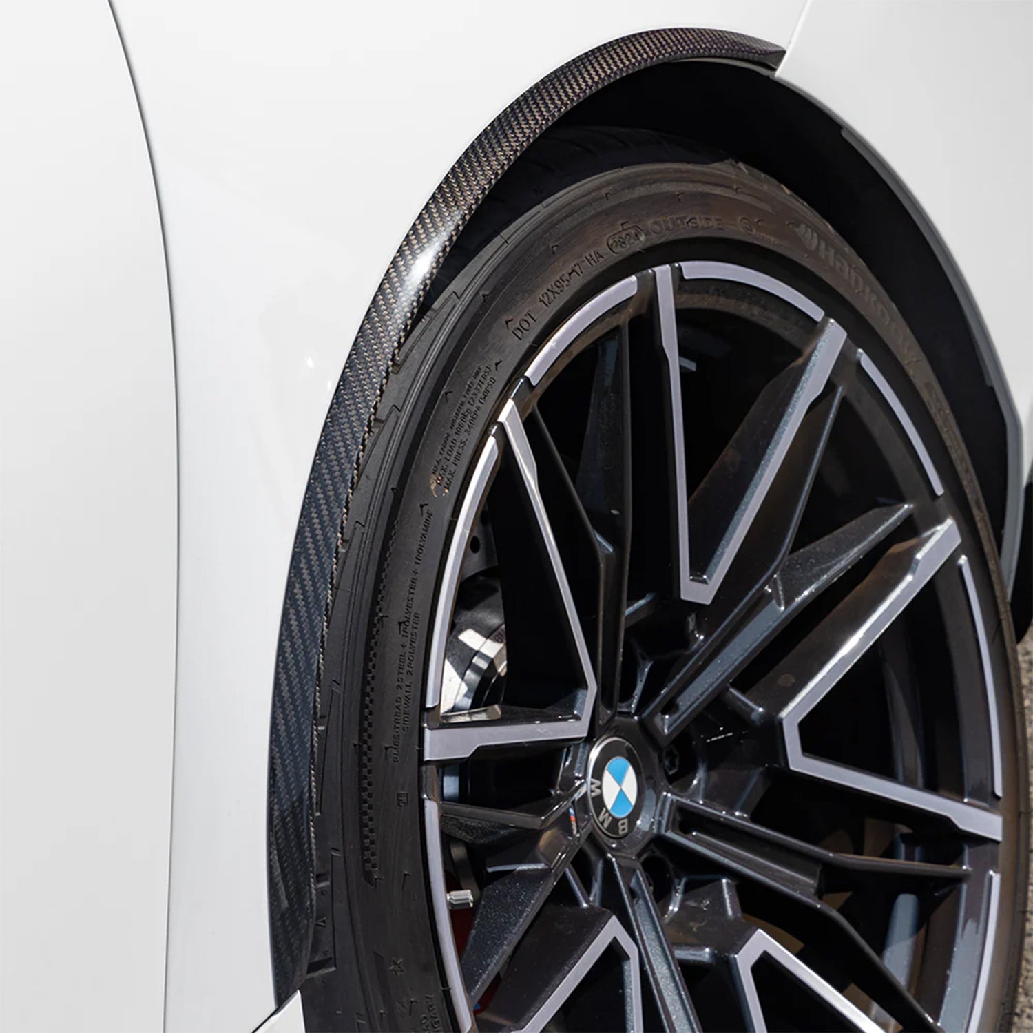 SooQoo BMW G90 & G99 M5 SQ Wheel Arch Trims In Gloss Carbon Fibre