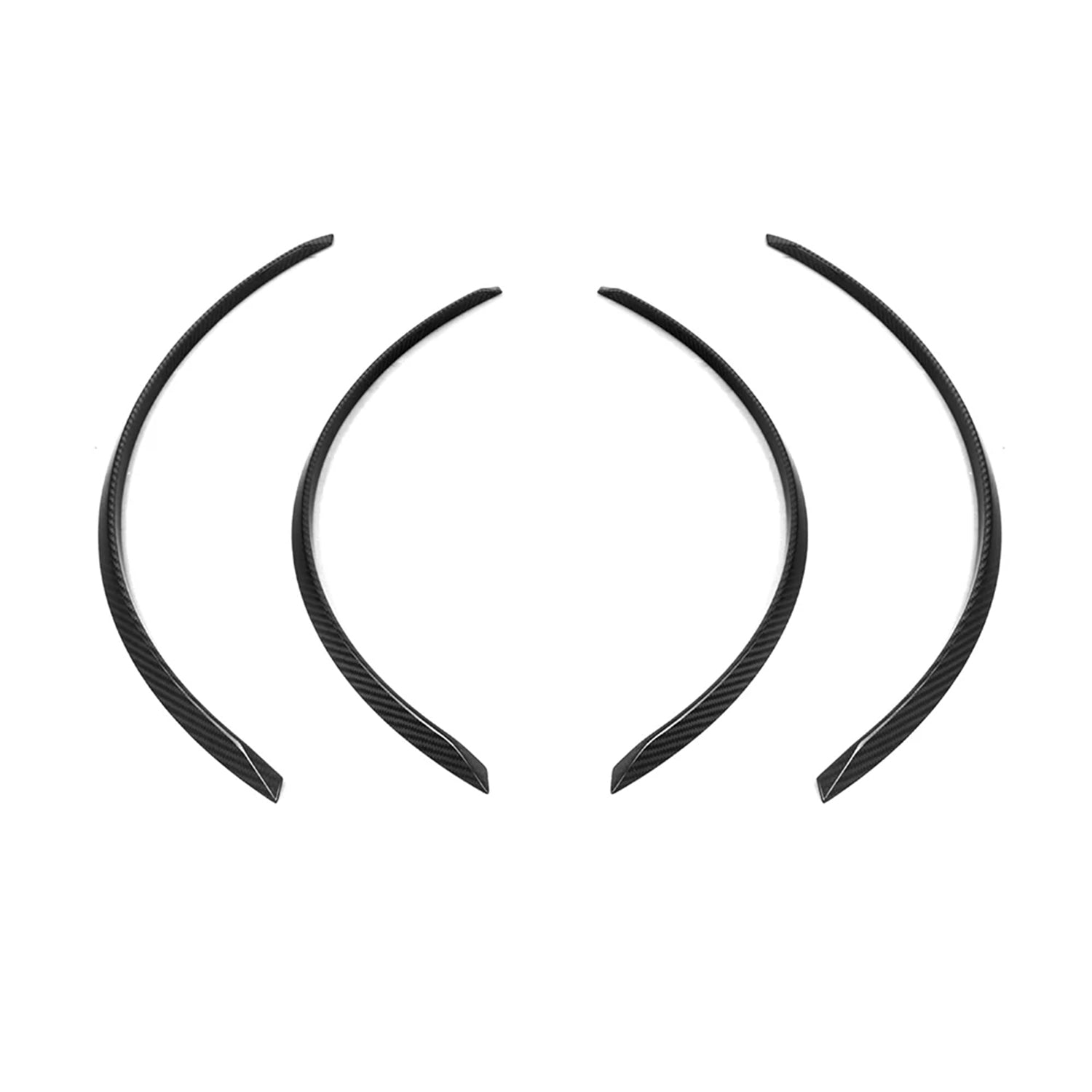 SooQoo BMW G90 & G99 M5 SQ Wheel Arch Trims In Gloss Carbon Fibre