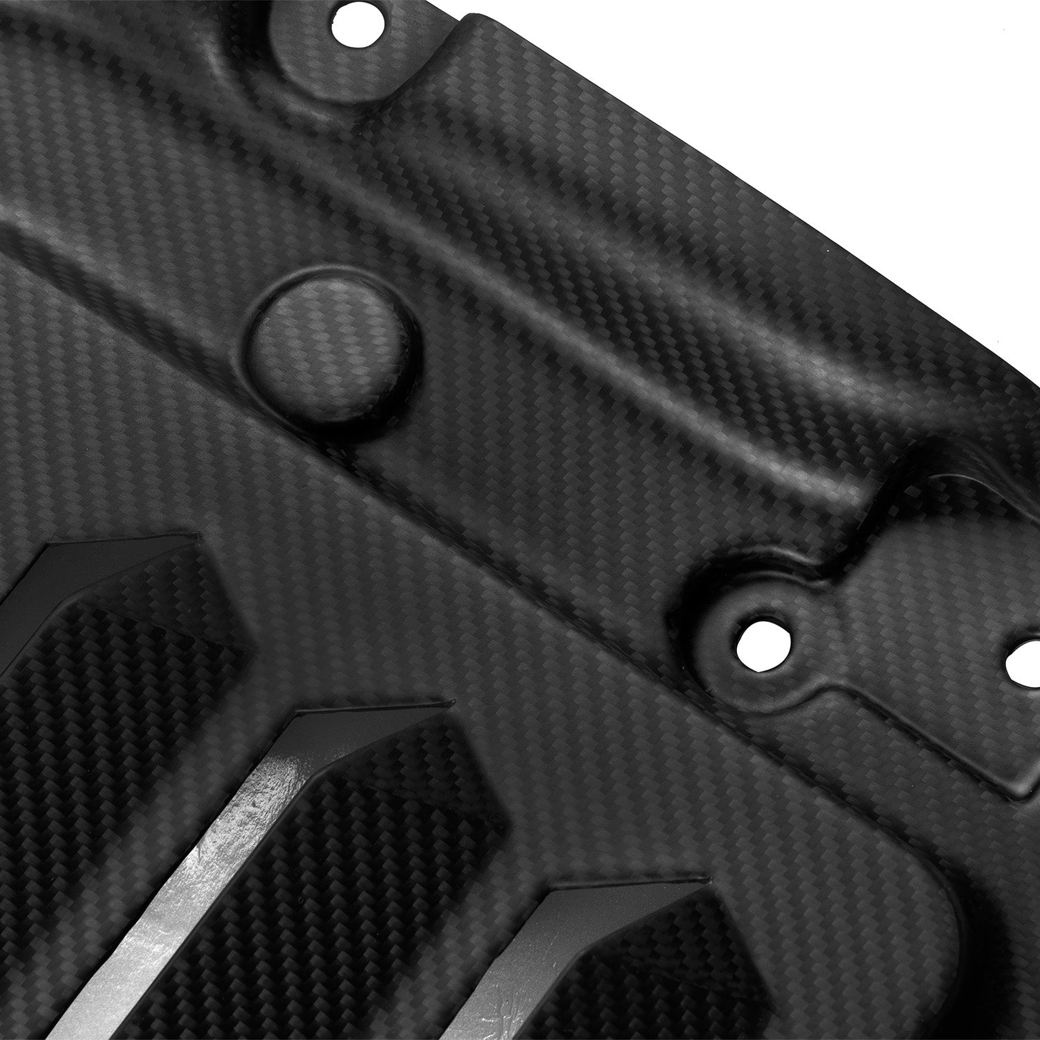 SooQoo BMW G90 & G99 M5 OEM Style Skid Plate In Gloss Carbon Fibre