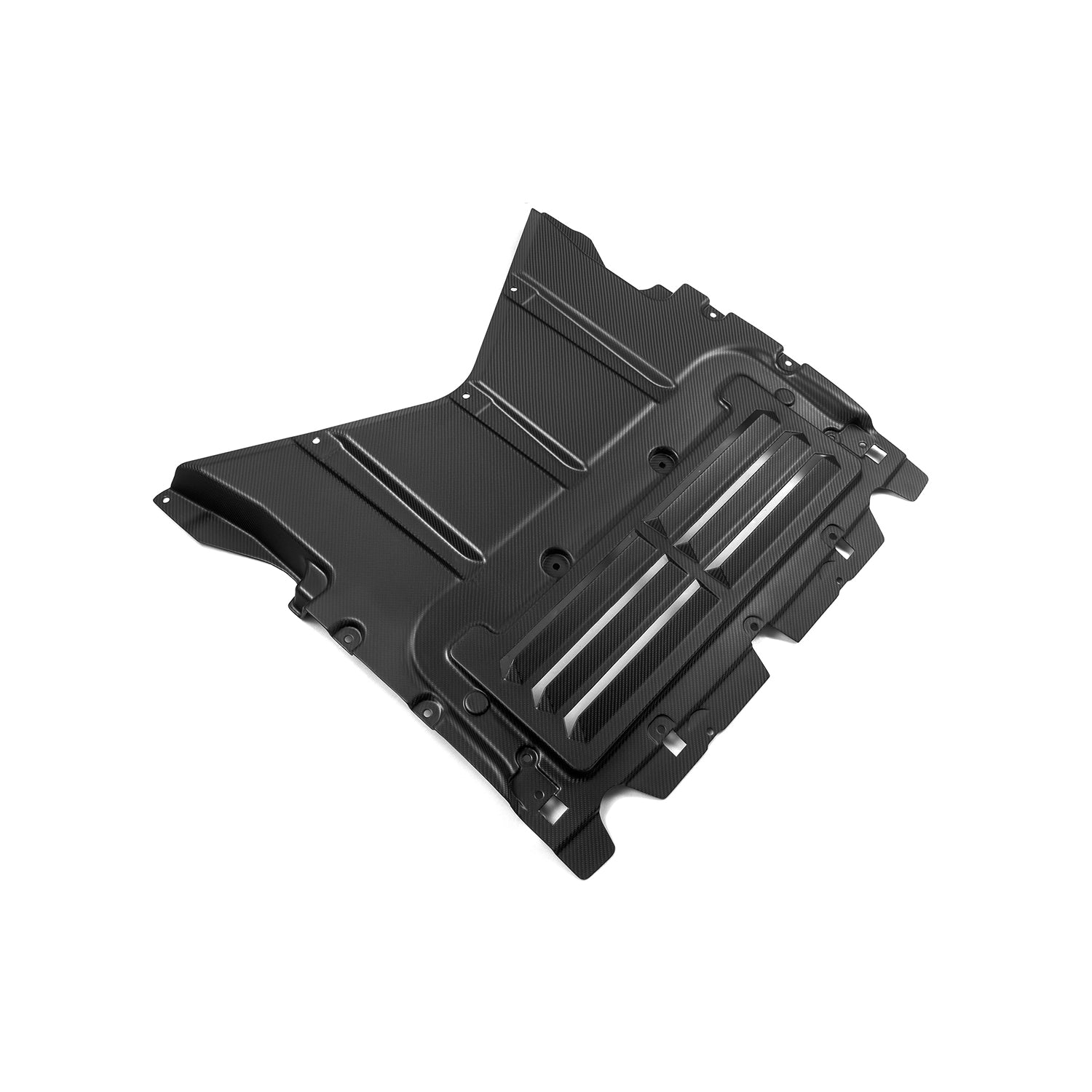 SooQoo BMW G90 & G99 M5 OEM Style Skid Plate In Gloss Carbon Fibre