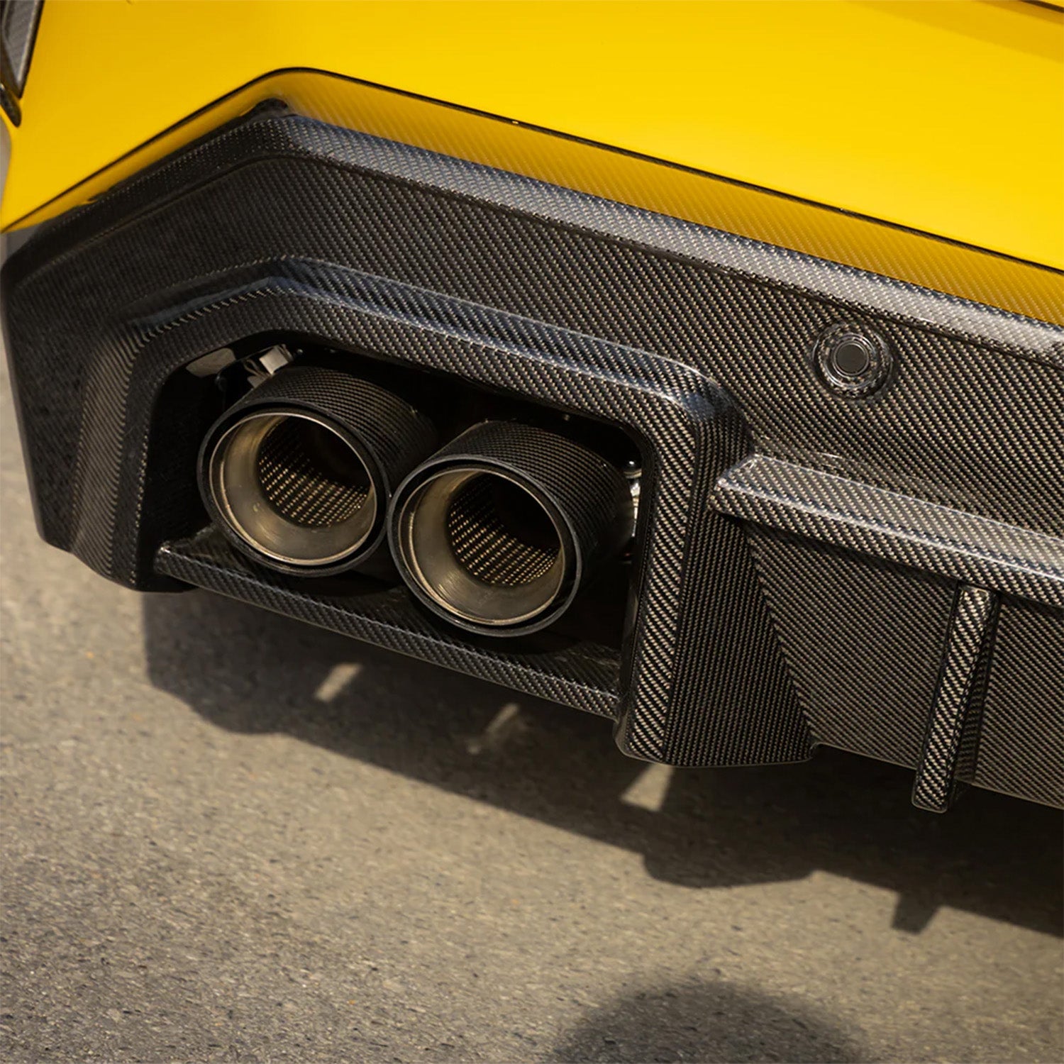 SooQoo BMW G90 & G99 M5 SQ-A Rear Diffuser In Gloss Carbon Fibre