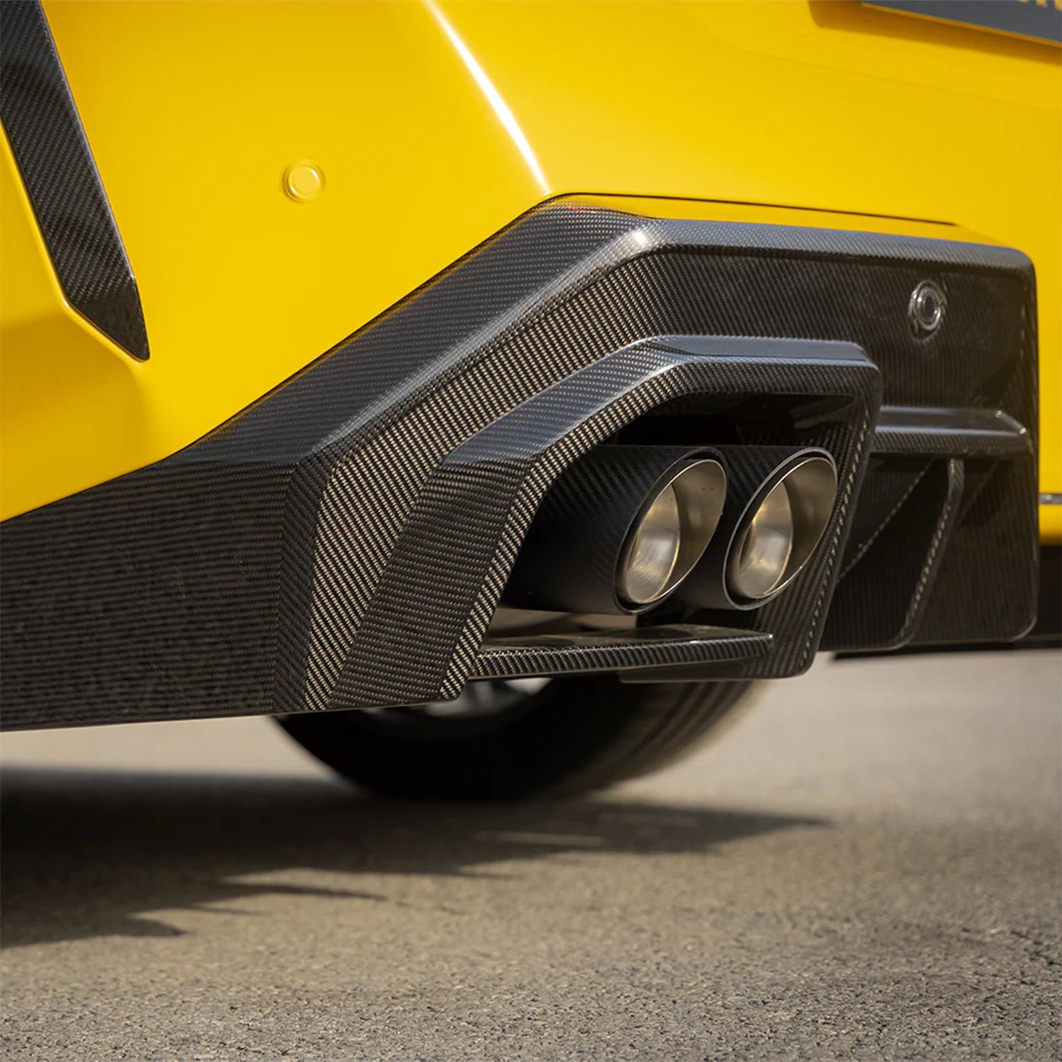 SooQoo BMW G90 & G99 M5 SQ-A Rear Diffuser In Gloss Carbon Fibre