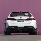 SooQoo BMW G90 M5 Upper Roof Spoiler In Gloss Carbon Fibre