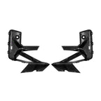 SooQoo BMW X3M F97 & X4M F98 LCI Front Canards In Gloss Pre Preg Carbon Fibre (Facelift 2022+)