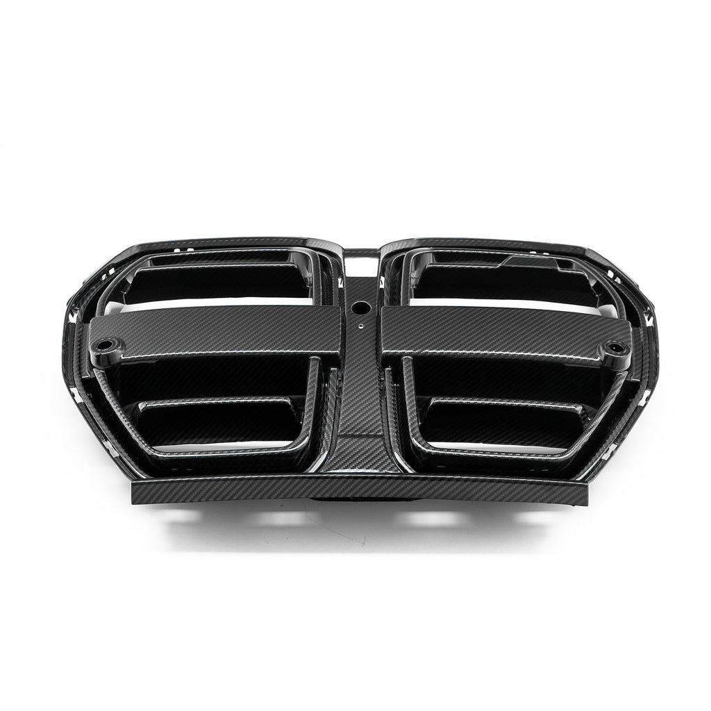 SooQoo BMW M3/M4 SQ Aero Front Grille In Gloss Pre Preg Carbon Fibre (G80/G81/G82/G83)