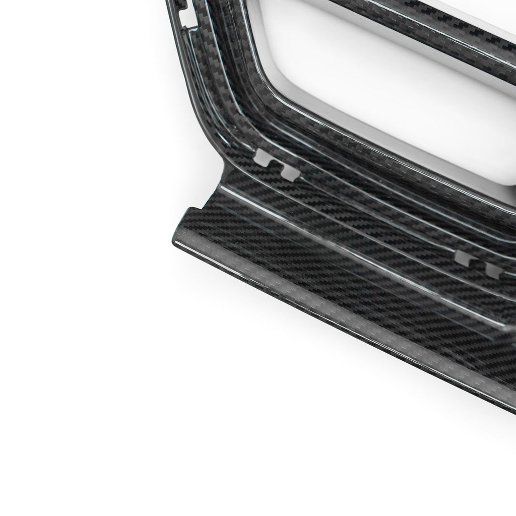 SooQoo BMW M3/M4 SQ Aero Front Grille In Gloss Pre Preg Carbon Fibre (G80/G81/G82/G83)