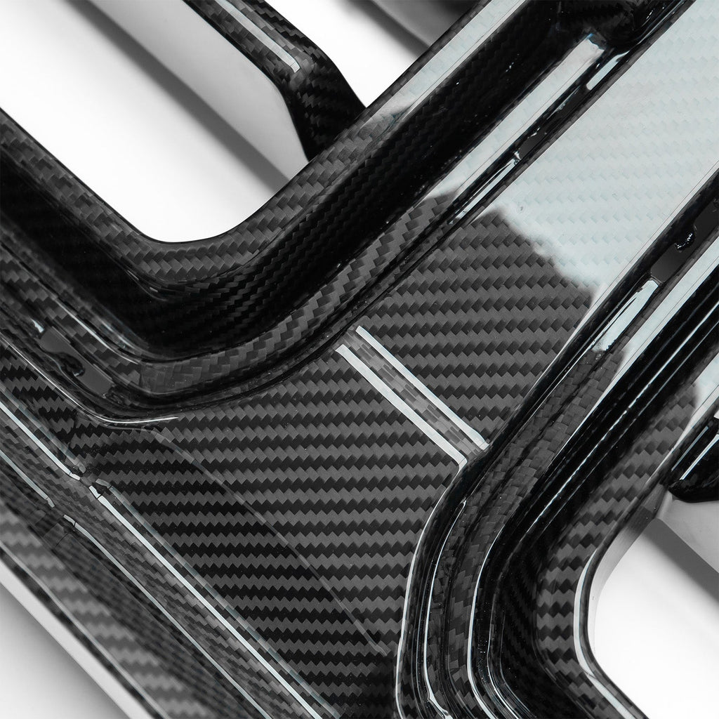 SooQoo BMW M3/M4 SQ Aero Front Grille In Gloss Pre Preg Carbon Fibre (G80/G81/G82/G83)