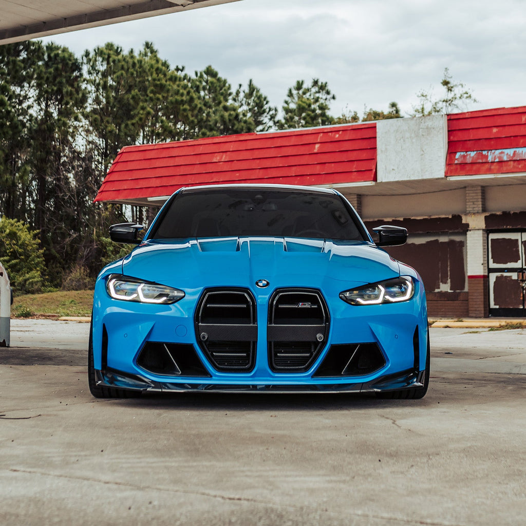 SooQoo BMW M3/M4 SQ Aero Front Grille In Gloss Pre Preg Carbon Fibre (G80/G81/G82/G83)