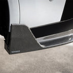 SooQoo BMW X3M F97 & X4M F98 LCI SQ-B Front Splitter In Gloss Pre Preg Carbon Fibre (Facelift 2022+)