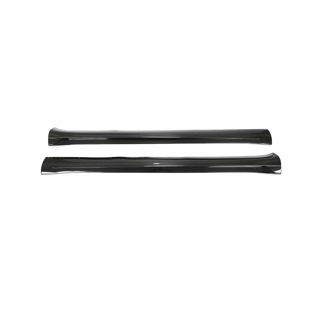 TESLA MODEL Y MK1 2020-2025 CARBON FIBRE SIDE SKIRTS
