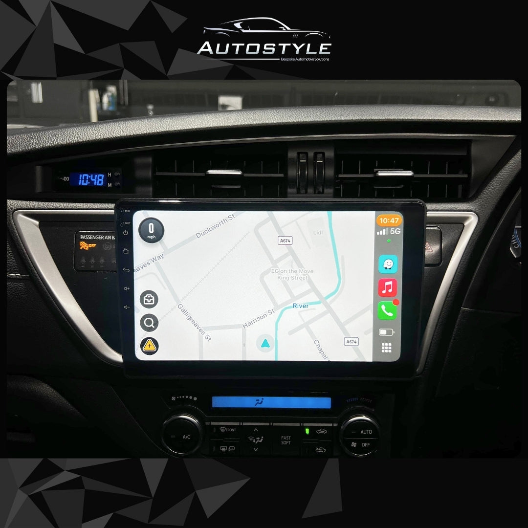 Toyota Auris Apple Carplay / Android Auto 10" Stereo Upgrade (2012-2015)