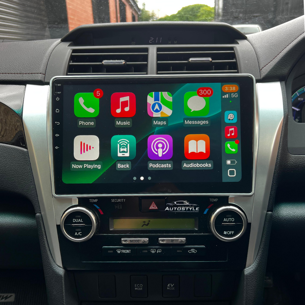 Toyota Camry XV50 Apple Carplay / Android Auto 9" Stereo Upgrade 2011-2014