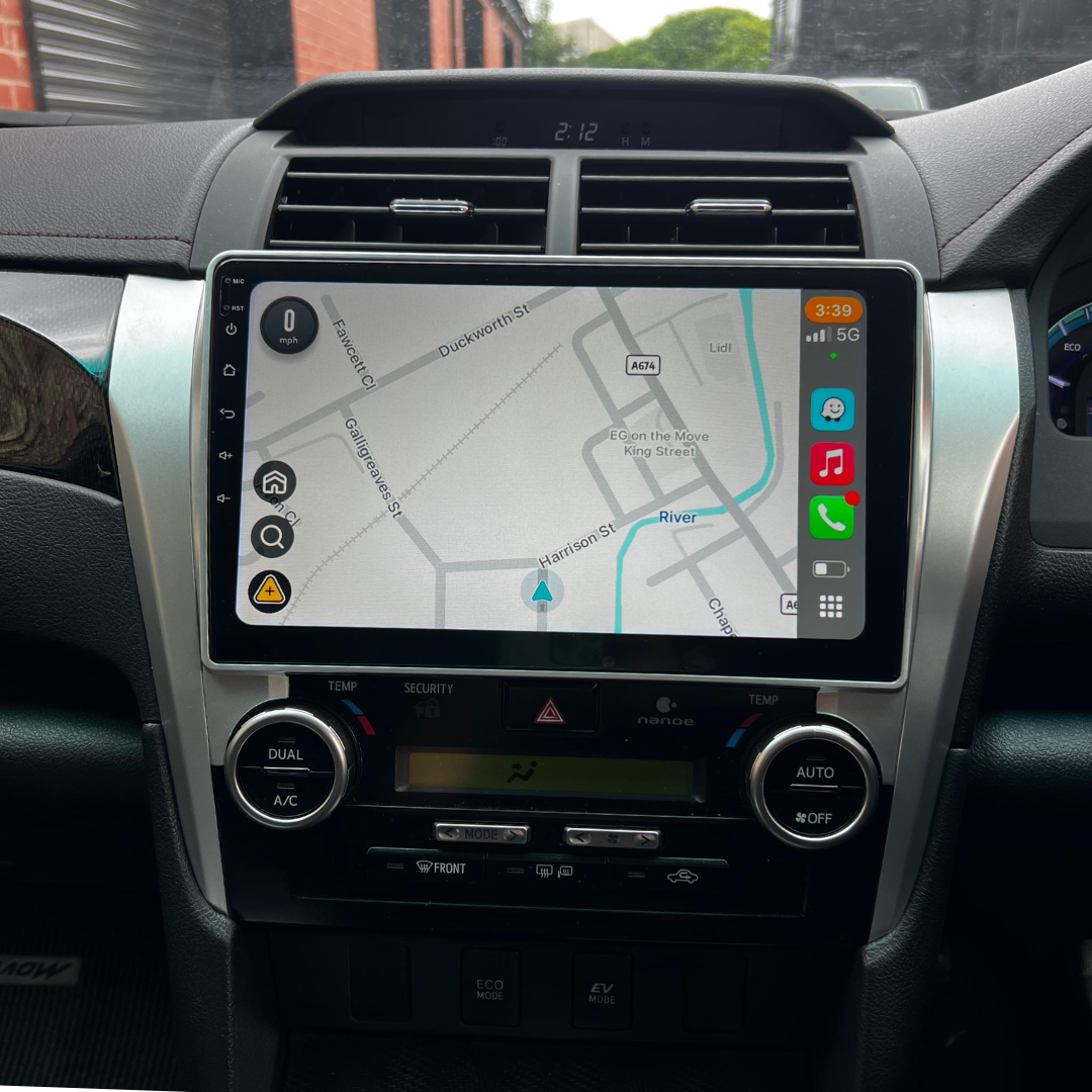 Toyota Camry XV50 Apple Carplay / Android Auto 9" Stereo Upgrade 2011-2014