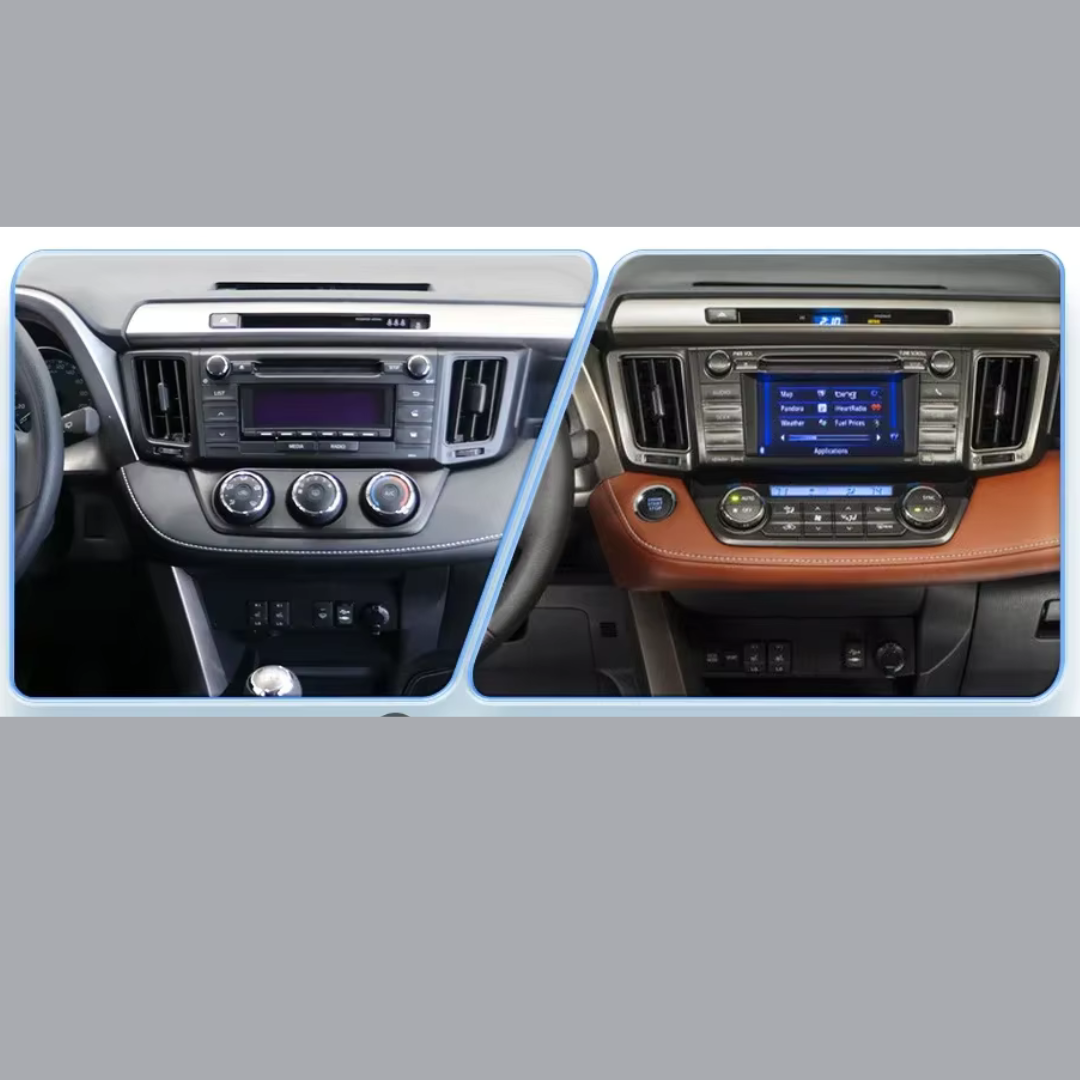 Toyota RAV4 XA40 XA50 Apple Carplay / Android Auto 9" Stereo Upgrade 2012-2018