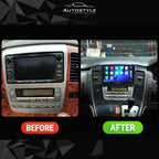 Toyota Alphard 1 AH10 Apple Carplay / Android Auto 9" Stereo Upgrade 2002-2005