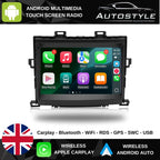 Toyota Alphard Vellfire Apple Carplay / Android Auto 9" Stereo Upgrade 2008-2015