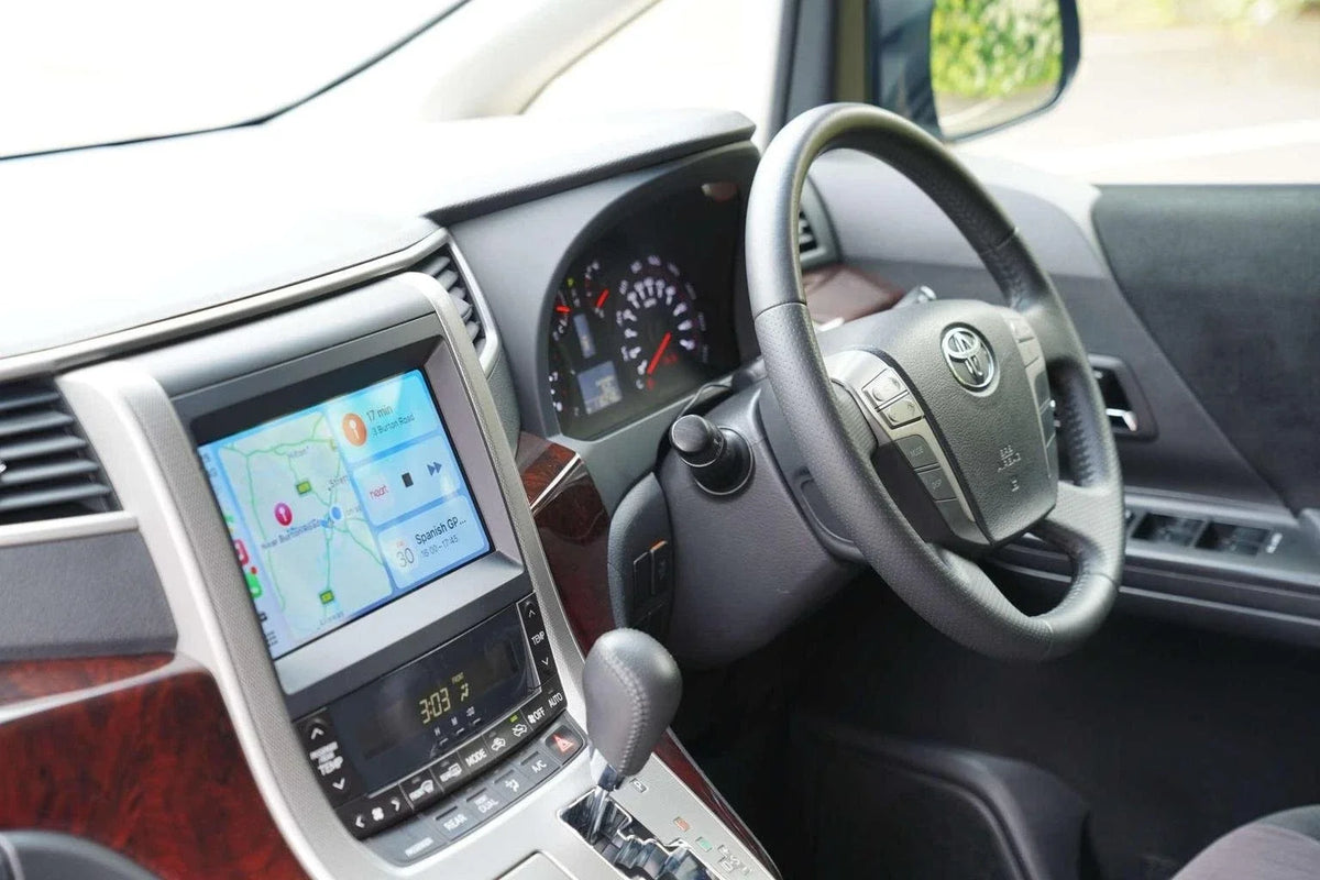 Toyota Alphard Vellfire Apple Carplay / Android Auto 9" Stereo Upgrade 2008-2015