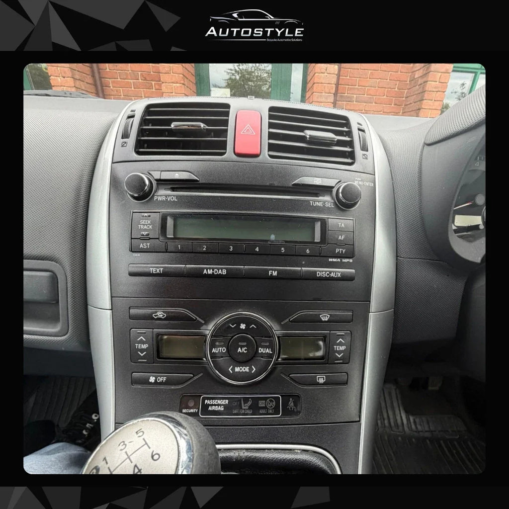 Toyota Auris E150 Corolla Apple Carplay / Android Auto 10" Stereo Upgrade 2006-2012