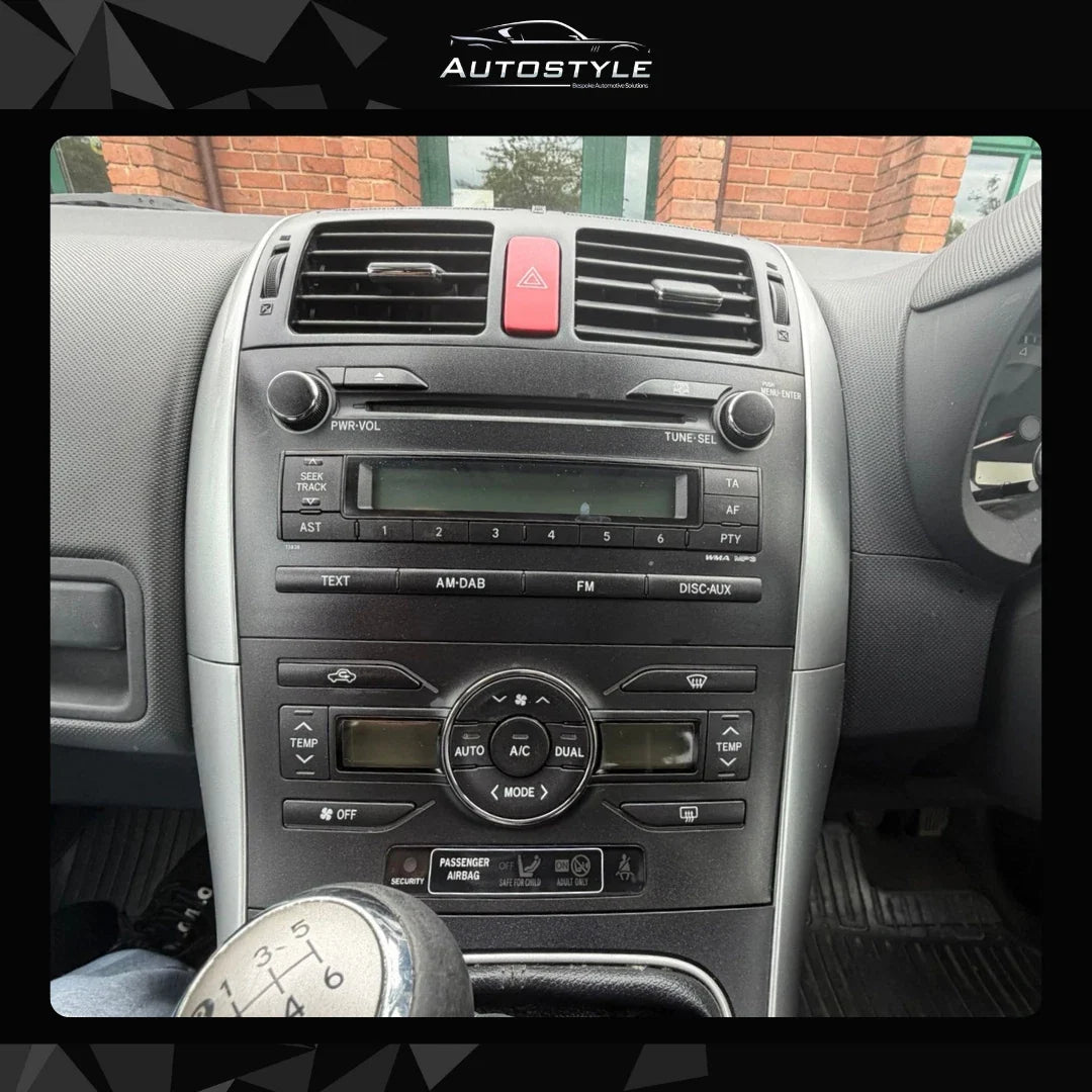 Toyota Auris E150 Corolla Apple Carplay / Android Auto 10" Stereo Upgrade 2006-2012