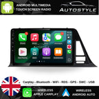 Toyota C-HR Apple Carplay / Android Auto 9" Stereo Upgrade  (2016-2022) Left Hand