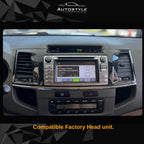 Toyota Hilux SW4 Apple Carplay / Android Auto 9" Stereo Upgrade 2005-16