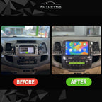 Toyota Hilux SW4 Apple Carplay / Android Auto 9" Stereo Upgrade 2005-16