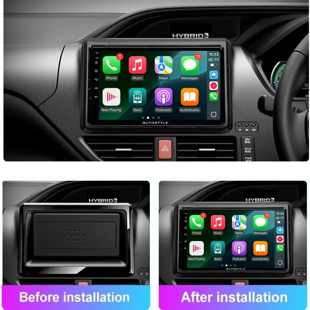 Toyota Noah Voxy Esquire R80 Apple Carplay / Android Auto 9" Stereo Upgrade 2014-2020
