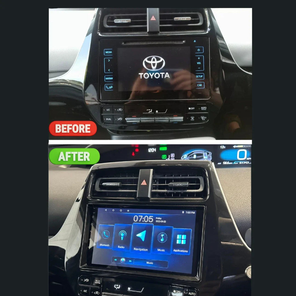 Toyota Prius XW50 Apple Carplay / Android Auto 9" Stereo Upgrade (2015- 2022)