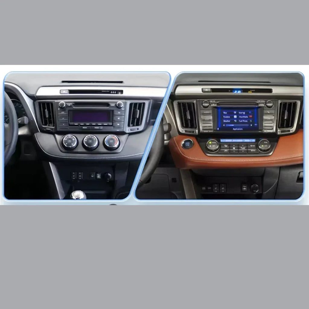 Toyota RAV4 XA40 XA50 Apple Carplay / Android Auto 9" Stereo Upgrade 2012-2018