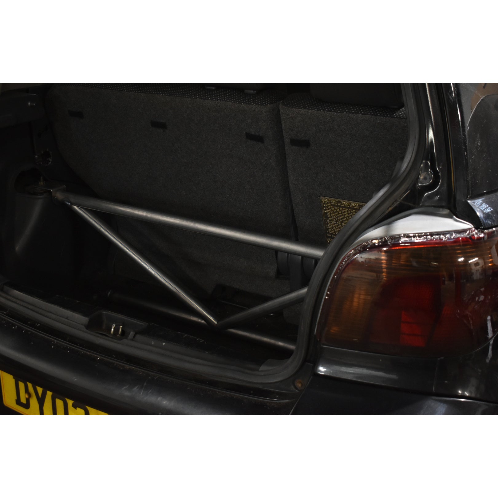 K-Brace® - Toyota Yaris MK1 XP10 Rear Strut Brace - V1