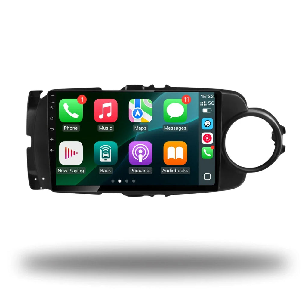 Toyota Yaris Vitz Apple Carplay / Android Auto 9" Stereo Upgrade
