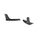 V Style Carbon Fibre 3 Pieces Rear Diffuser for Tesla Model 3 16-23