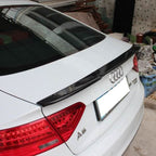 V Style Carbon Fibre Boot Spoiler for Audi B8 B8.5 A5 07-16