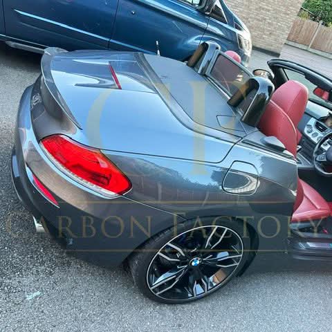 V Style Carbon Fibre Boot Spoiler for BMW E89 Z4 09-15
