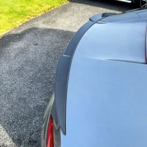 V Style Carbon Fibre Boot Spoiler for BMW E89 Z4 09-15