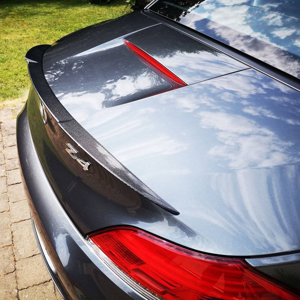 V Style Carbon Fibre Boot Spoiler for BMW E89 Z4 09-15