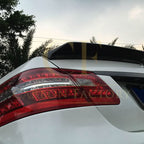 V Style Carbon Fibre Boot Spoiler for Mercedes Benz W212 E Class Saloon 10-17