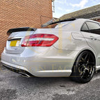 V Style Carbon Fibre Boot Spoiler for Mercedes Benz W212 E Class Saloon 10-17