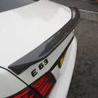V Style Carbon Fibre Boot Spoiler for Mercedes Benz W212 E Class Saloon 10-17