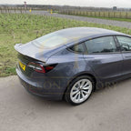V Style Carbon Fibre Boot Spoiler for Tesla Model 3 16-23