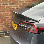 V Style Carbon Fibre Boot Spoiler for Tesla Model 3 16-23