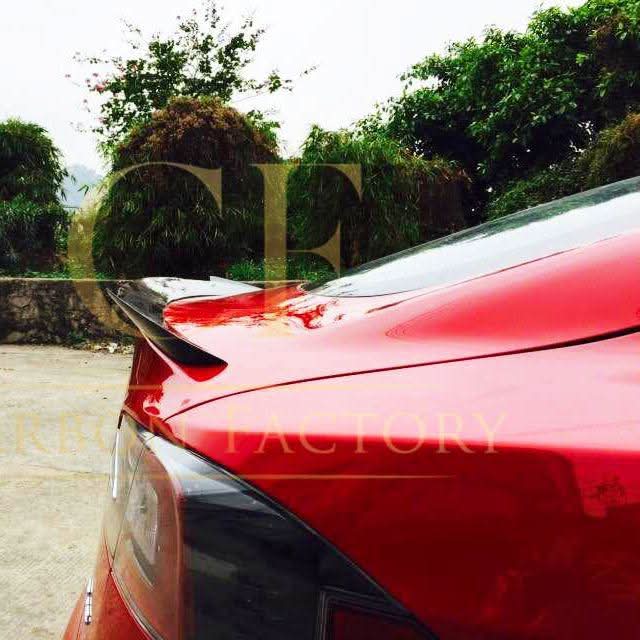 V Style Carbon Fibre Boot Spoiler for Tesla Model S 13-Present
