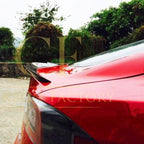 V Style Carbon Fibre Boot Spoiler for Tesla Model S 13-Present