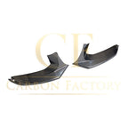 V Style Carbon Fibre Front Bumper Covers for BMW G30 5 Series M Sport 17-20