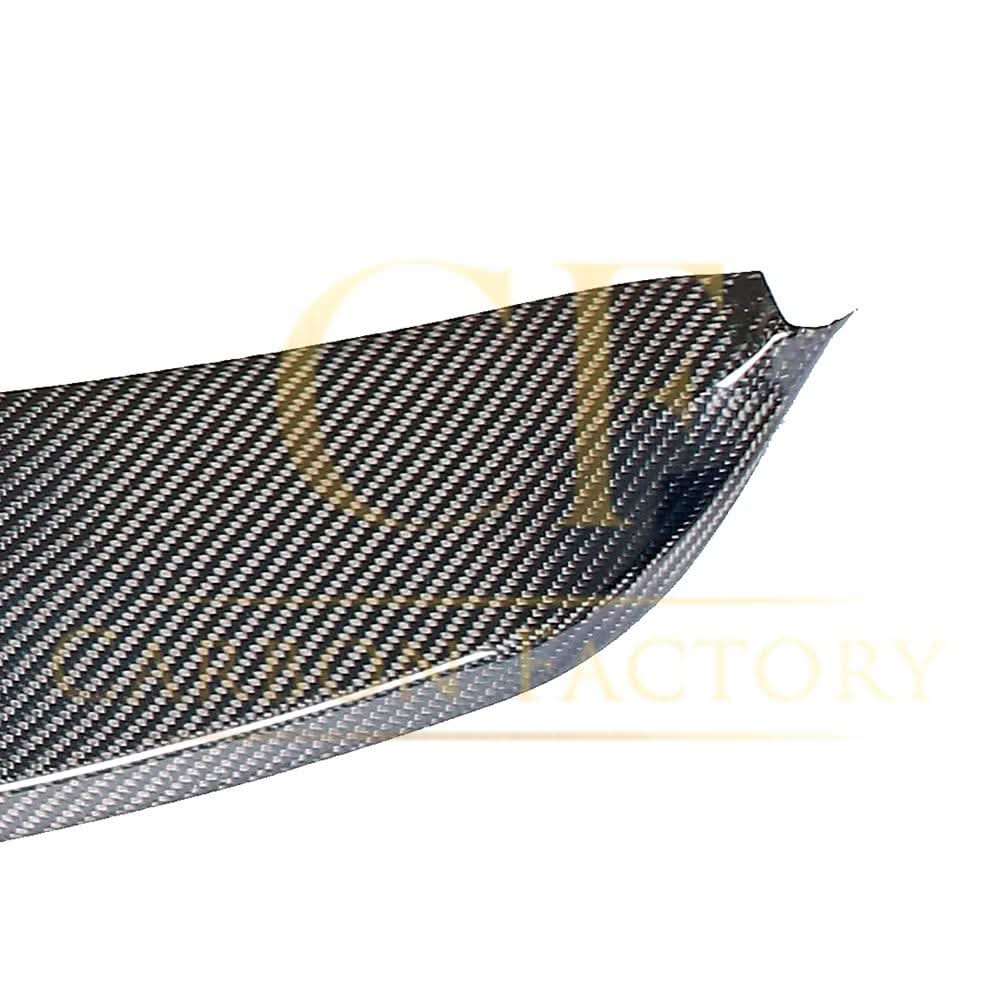 V Style Carbon Fibre Front Bumper Covers for BMW G30 5 Series M Sport 17-20
